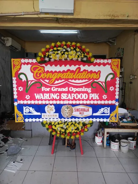 Papan Bunga Ucapan Selamat Gempolsari Gabus