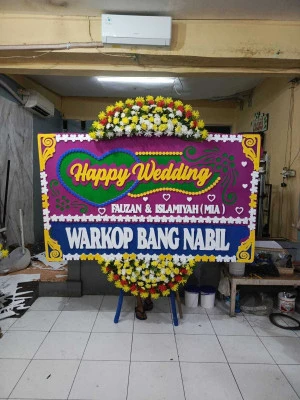 Papan Bunga di Gempolsari Gabus