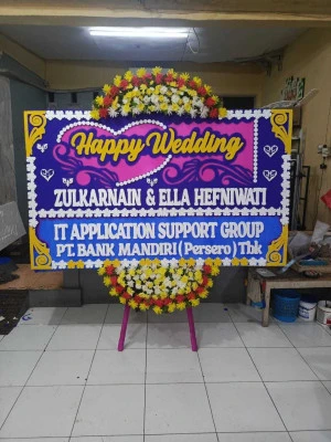 Papan Bunga di Gempolsari Gabus